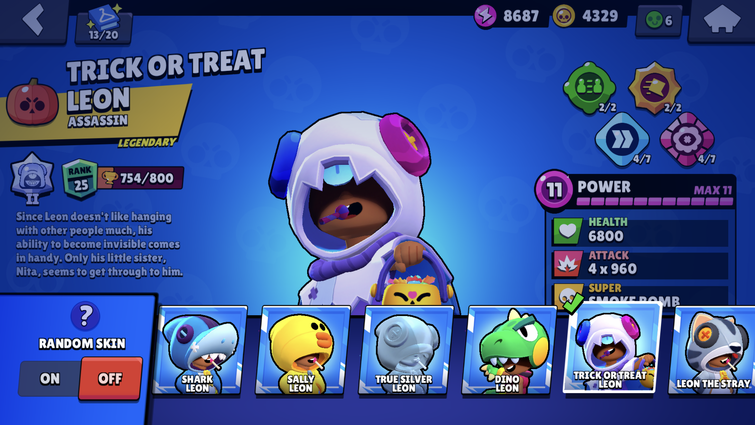 Nubbz3: Ranking Leon Skins in Brawl Stars