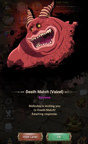 Death Match invited