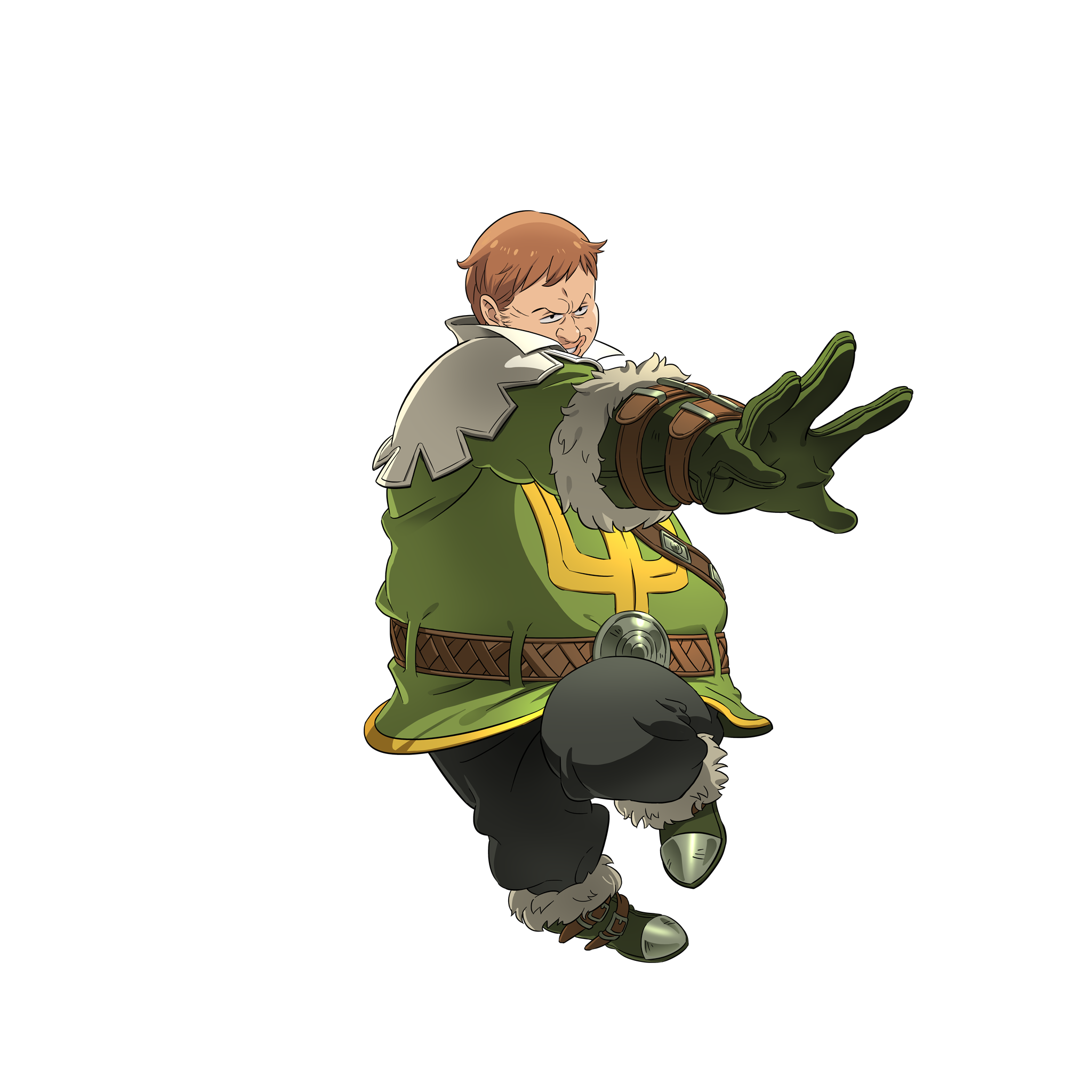 Green Old Fart King Seven Deadly Sins Grand Cross Game Wiki