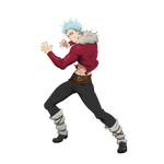 Custom Cursor on X: A member of the Seven Deadly Sins, Fox's Sin of Greed  - bandit Ban and his nunchucks in a cursor from the Seven Deadly Sins anime  series. #customcursor #