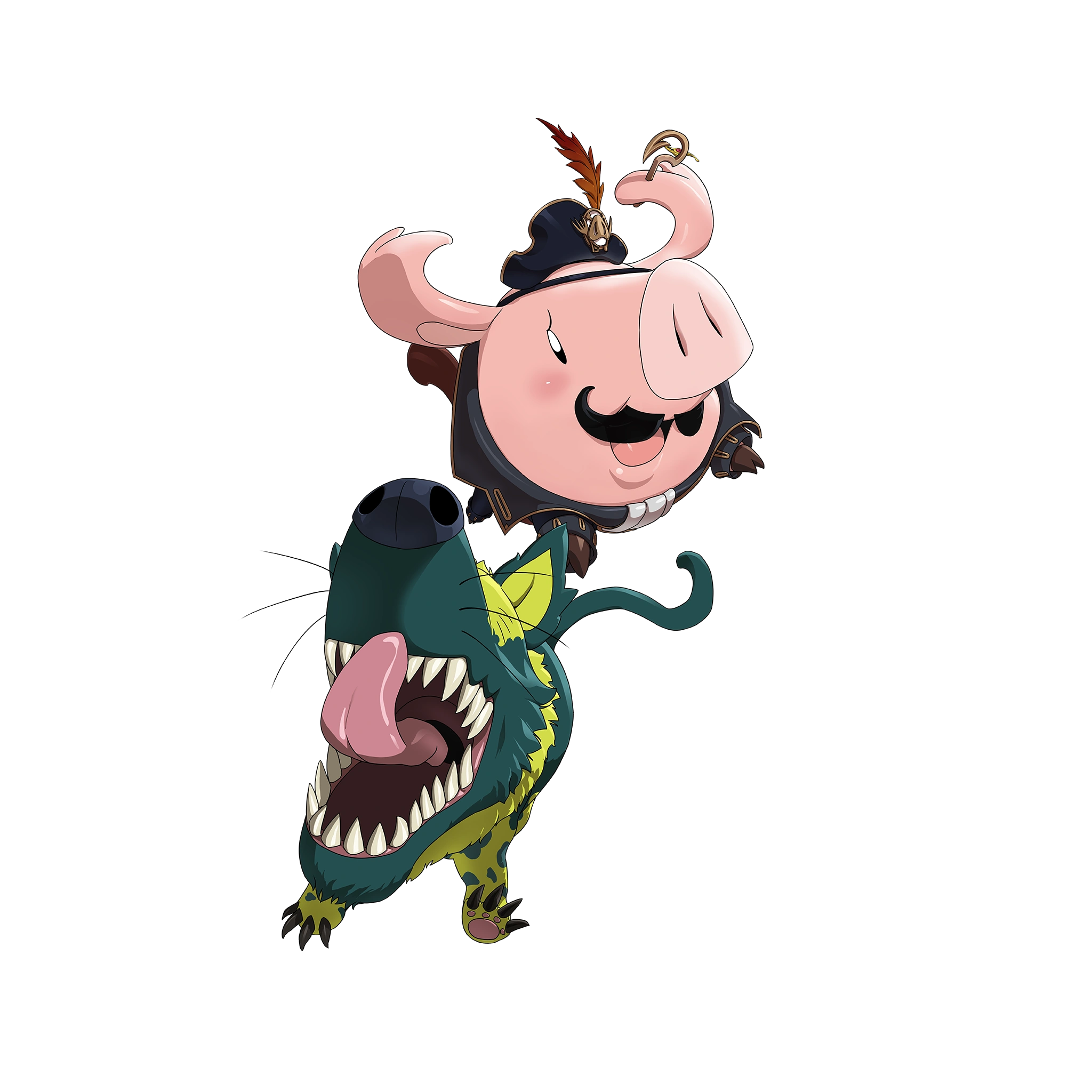 Green Oslo & Hawk | Seven Deadly Sins: Grand Cross Game Wiki | Fandom