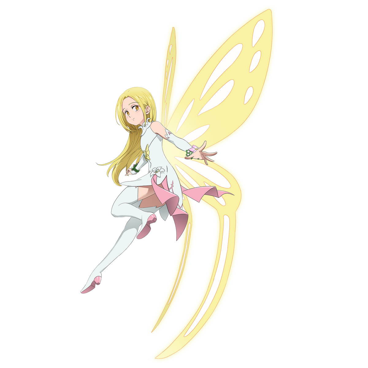 RIVYOS The Seven Deadly Sins Anime Ban And Elaine Wings Red Eyes
