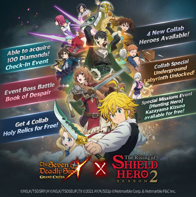 The Alchemist Code Welcomes The Seven Deadly Sins In Latest Collaboration