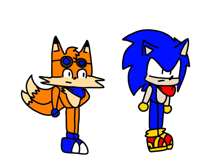 Sonic & Tails Redesign Sketches | Fandom