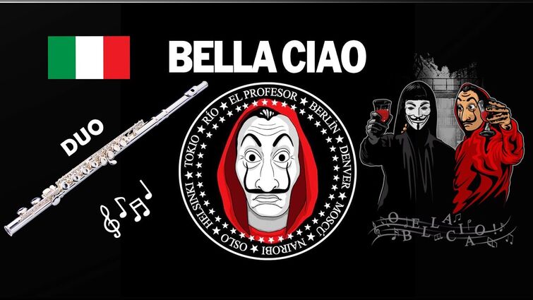 Bella ciao notebook- Money Heist – The Umbrella store