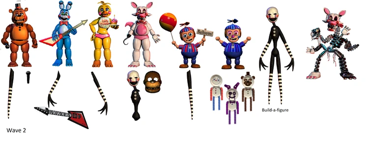 Funko's FNAF waves (My Edition) | Fandom