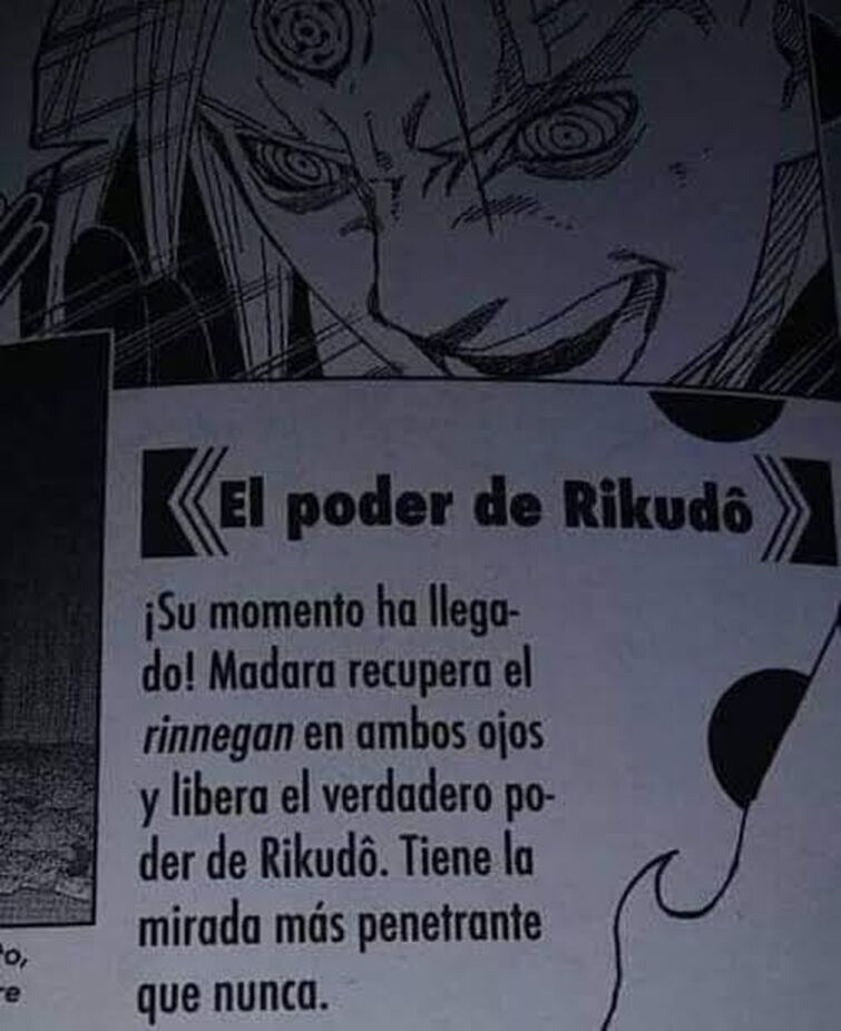 Sasuke realmente despertou o Rinnegan de forma diferente ? Acho