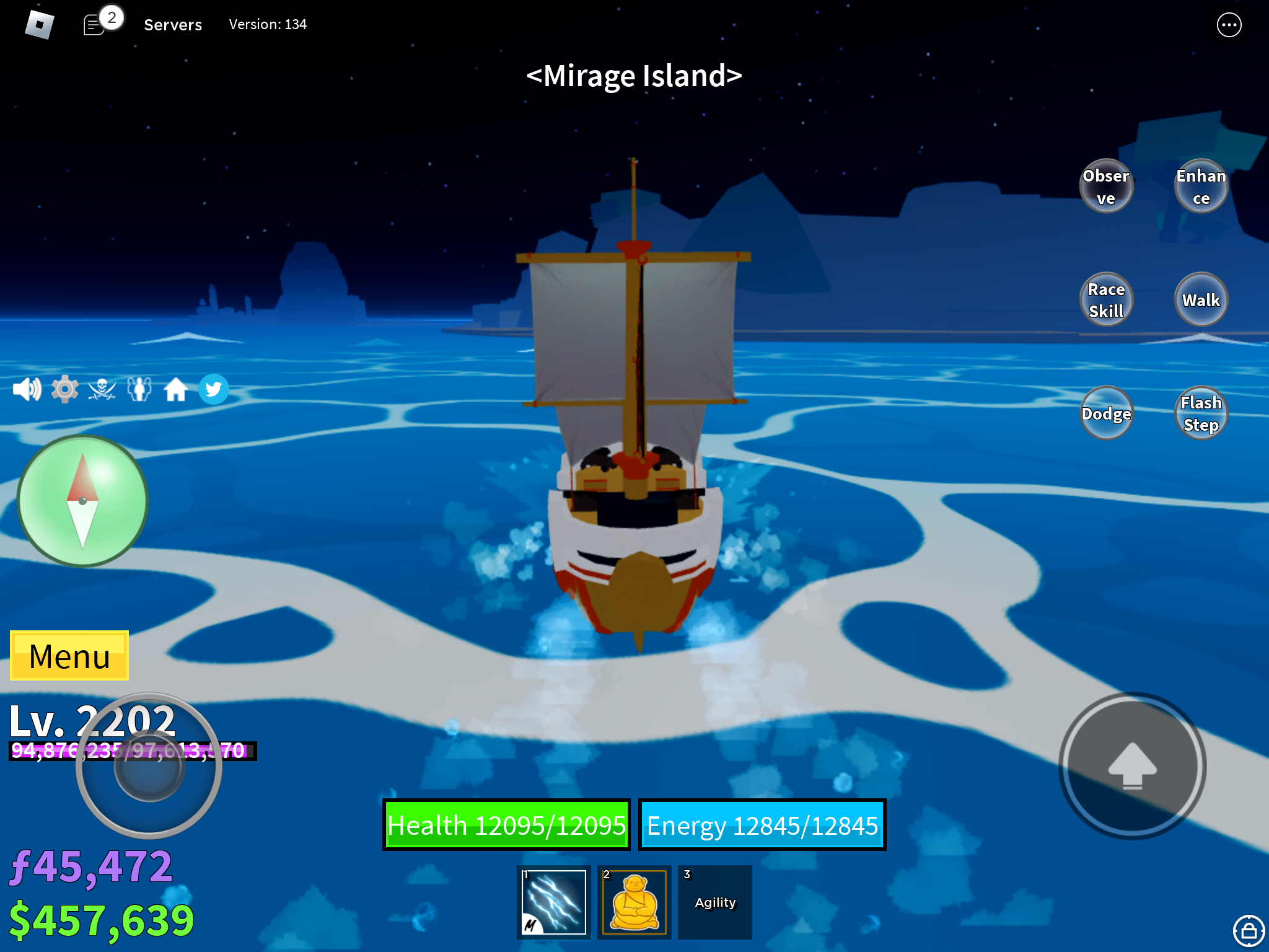 How to Get to Mirage Island in Blox Fruits