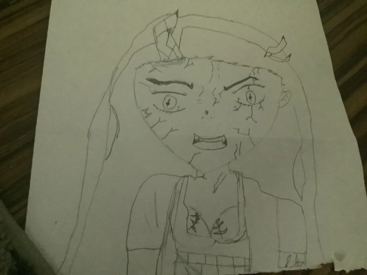 So this is bad but i drew nezuko full form and here is inosuke too Fandom