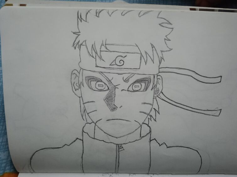 naruto shippuden sketch sage mode