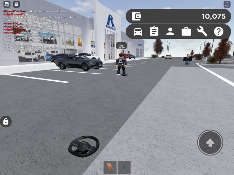 doing random donuts on Roblox greenville