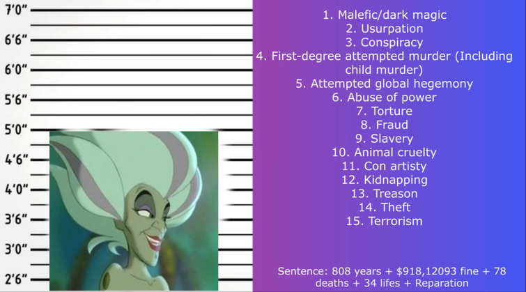 If Disney Villains Were Charged For Their Crimes 2 