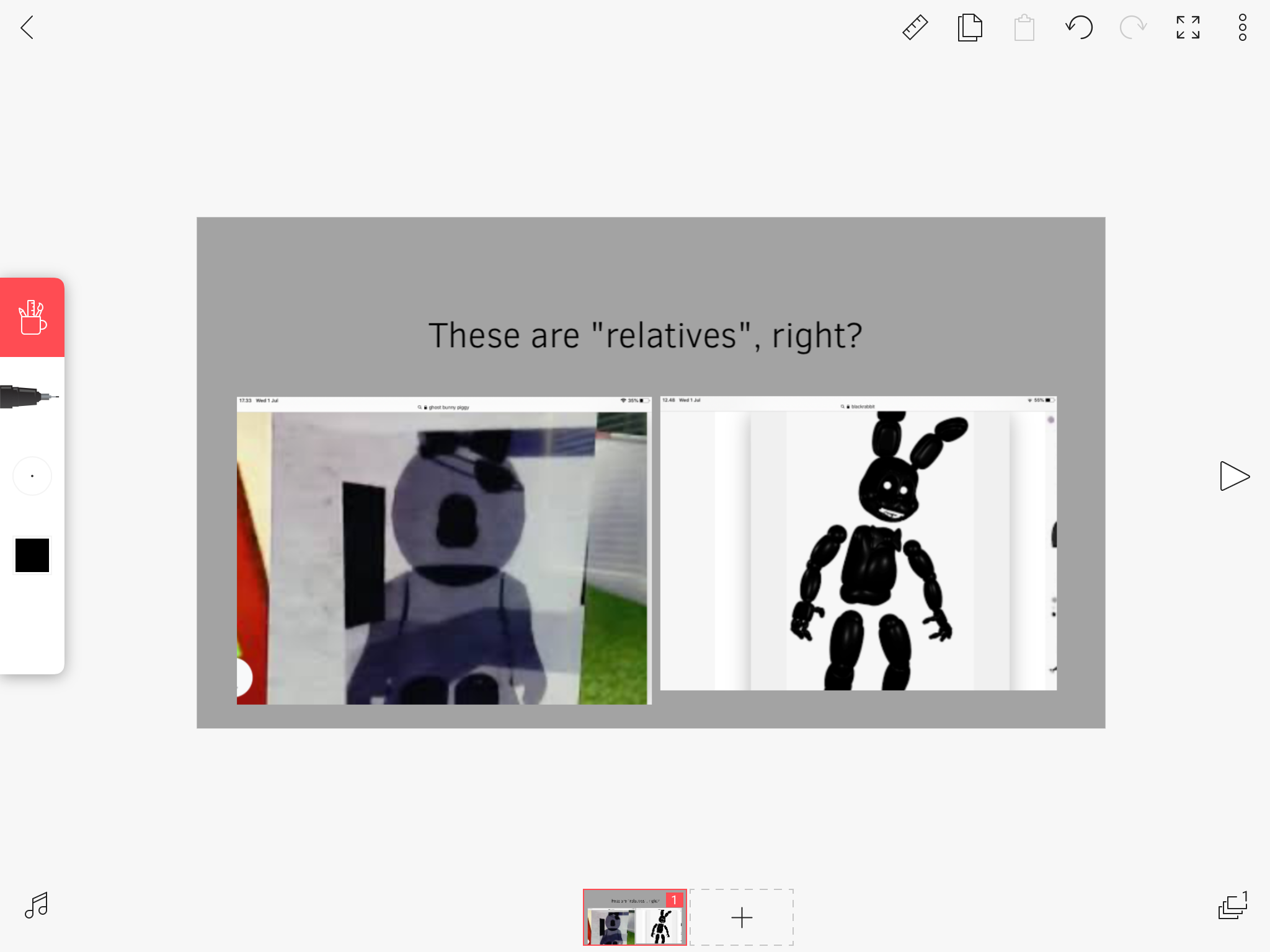 Ghost Bunny Reminds Me Blackrabbit From Popgoes Fandom - piggy roblox bunny ghost