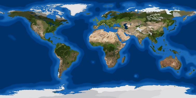 realistic planet maps