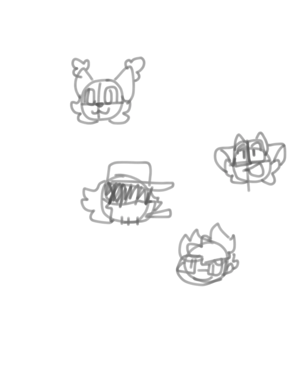 I tried drawing with a mouse again after a long time | Fandom