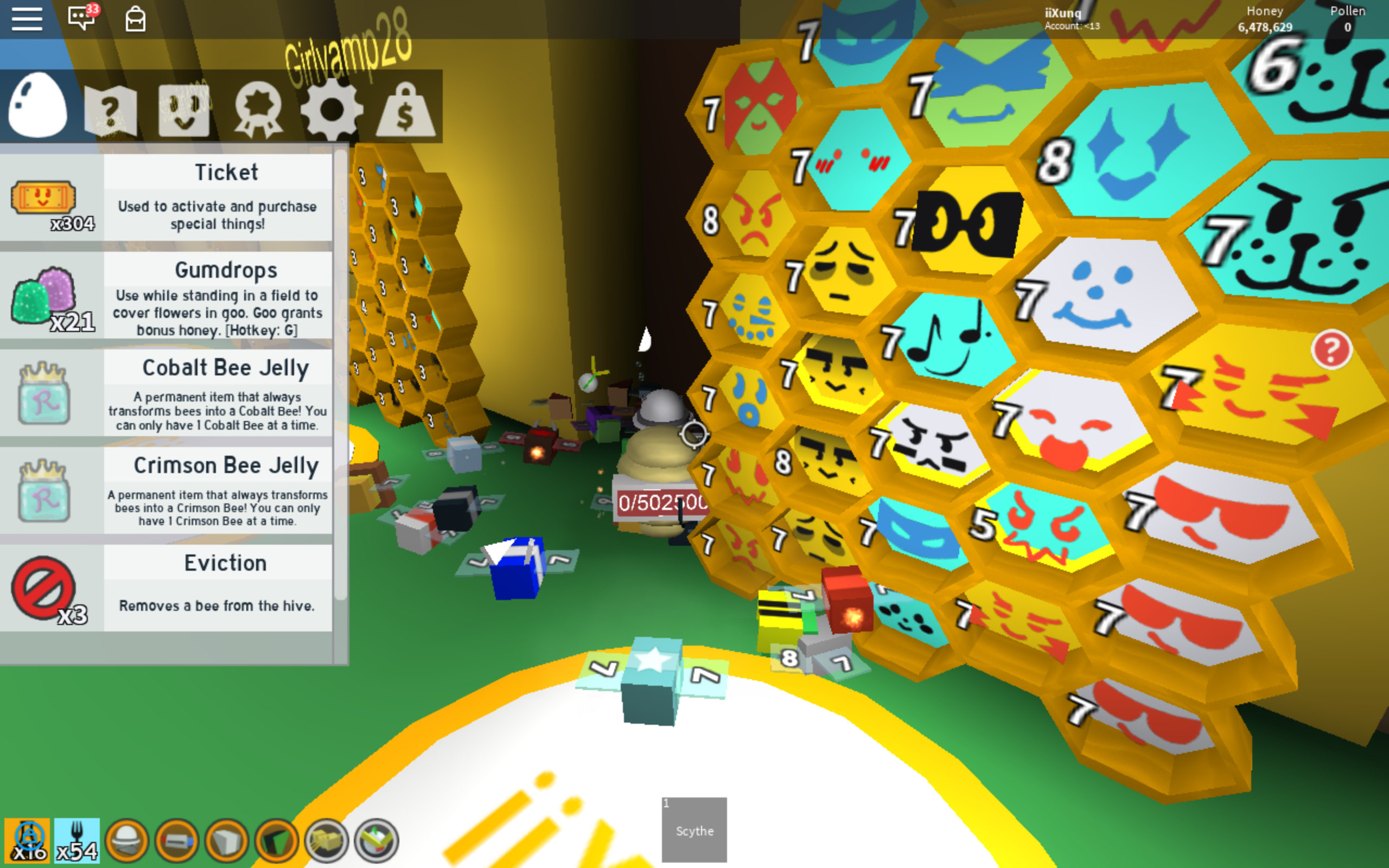 All Tokens In Bee Swarm Simulator