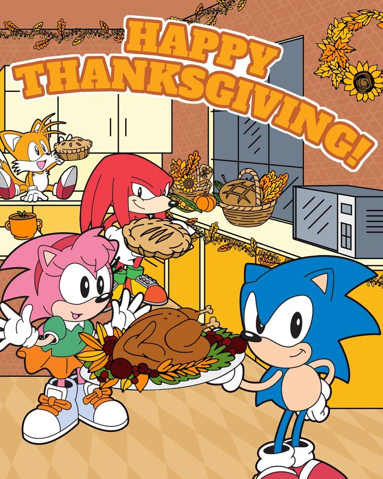 Happy Thanksgiving Sonic Fans!🦃 Fandom