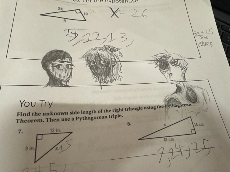 math notes body horror | Fandom