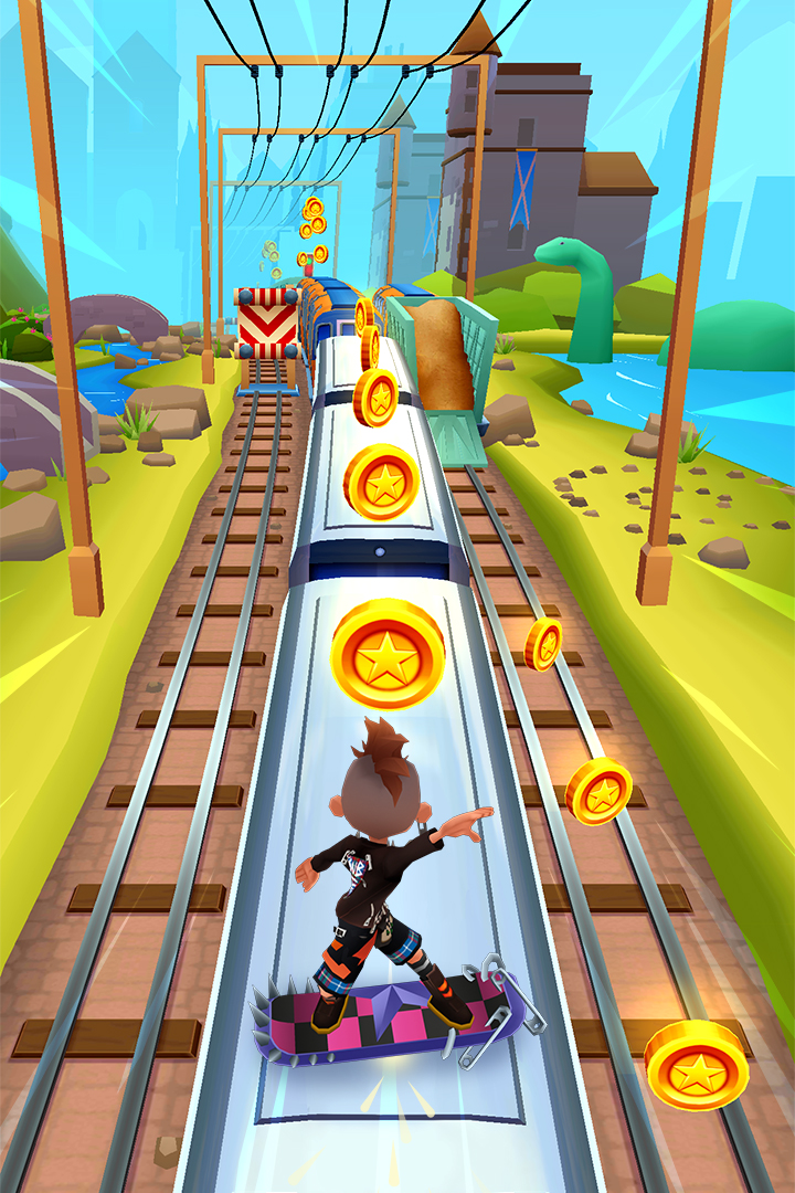Am I stuck with the Chinese version of the game? This is the only Subway  Surfers I can find on the App Store and I can't change the language. :  subwaysurfers