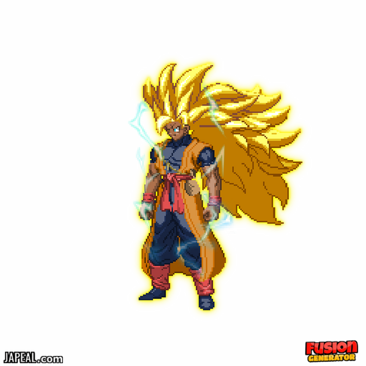 What-if] Super Saiyan 5 Goku VS Lord Beerus (Sprite Animation