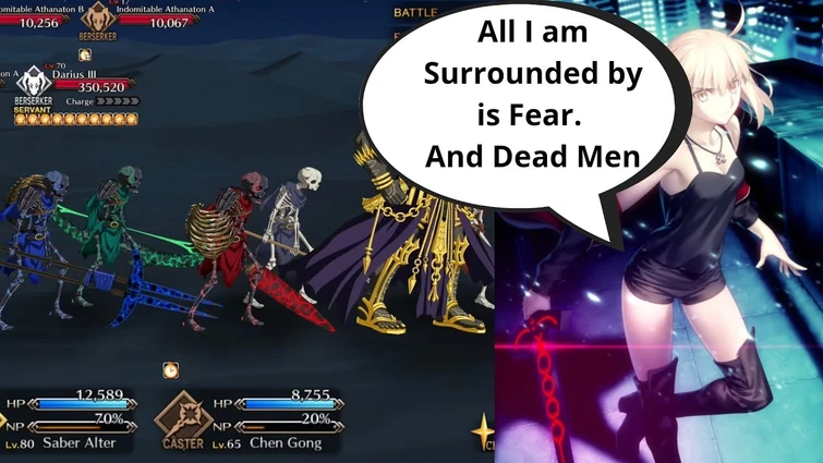 [FGO NA] Darius III Advanced Quest — Saber Altria Pendragon (Alter) Budget Setup