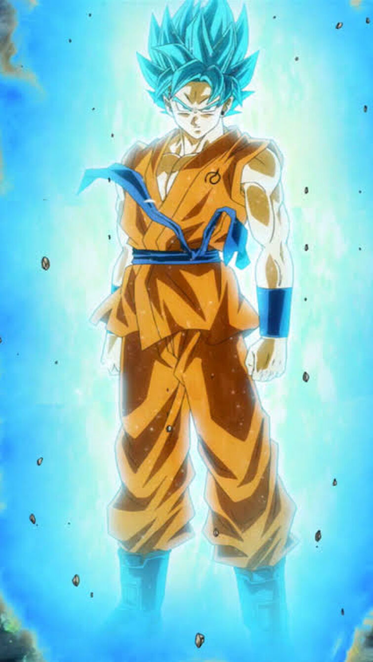 Goku super saiyan blue one of his most used forms