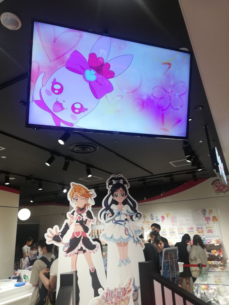 I went to Precure Pretty Store in Kitasenju MARUI in Tokyo (March