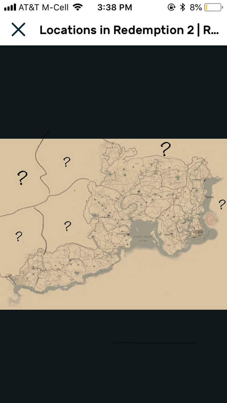 Red Dead 4 Concept Map - A True Western : r/reddeadredemption