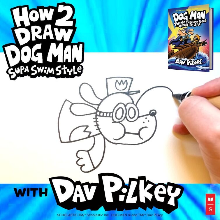 New Dog Man How to Draw Video Supa Swim Style Fandom
