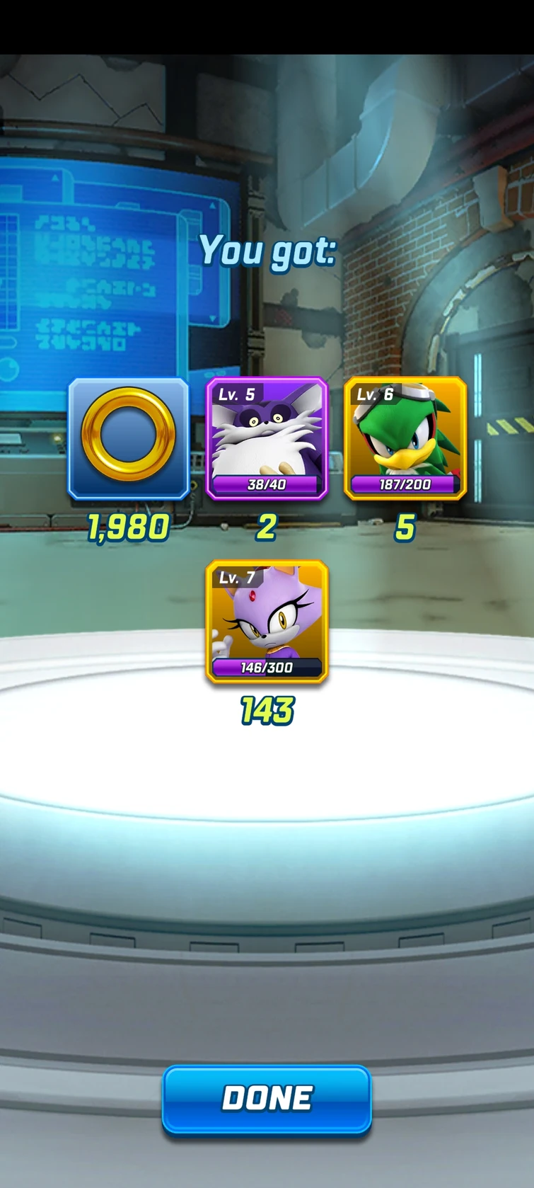 sonic battle how to get rare cards UR
