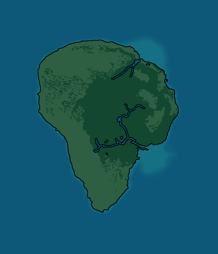 Isla Nublar Topographic Map Comparison Of Film Nublar And Sorna Maps | Fandom