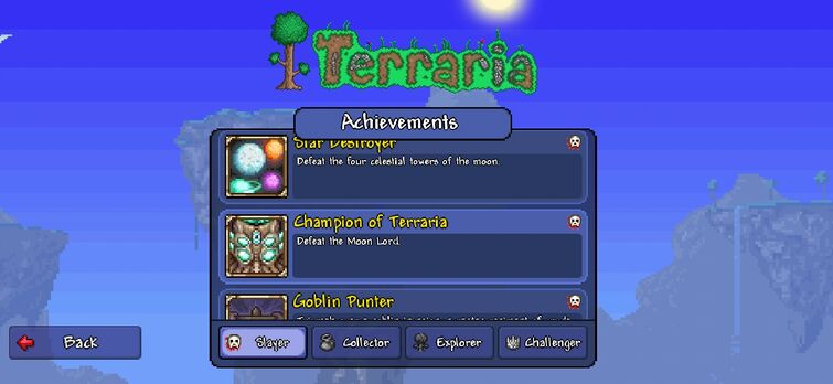 Terraria Achievements