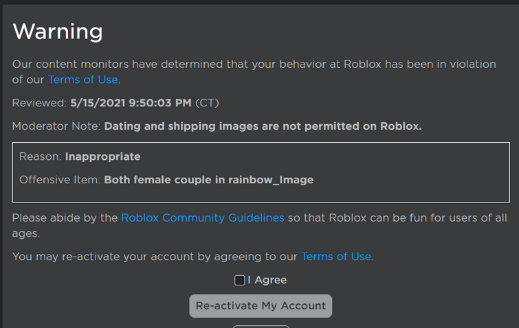 I Got A Warning Lol For Putting Couple In A Model I Recently Made Fandom - roblox inappropriate models