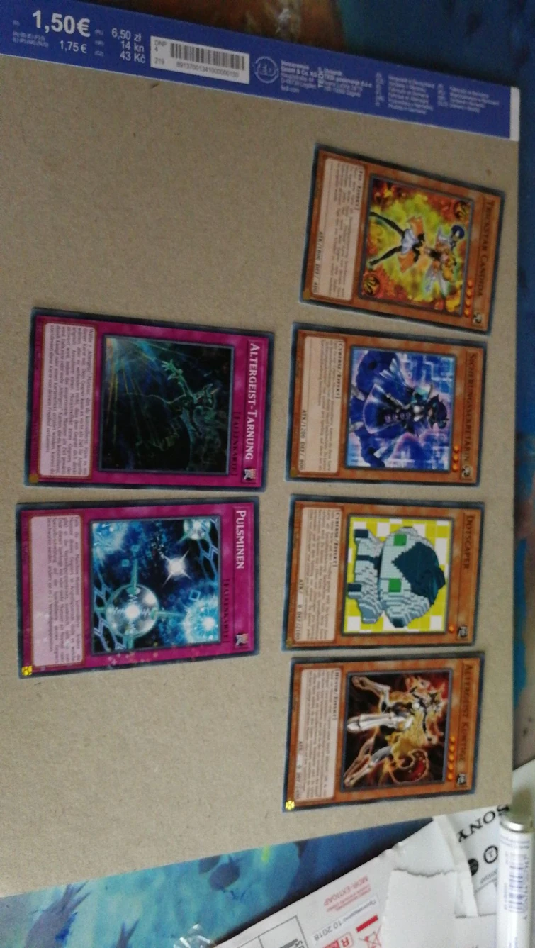 Hey ich kenne seit gestern YOGIOH und wie geht das karten spiel habe 6