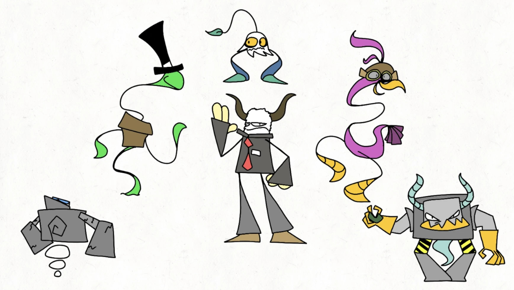noggin-mammott-potbelly-tweedle-furcorn-and-t-rox-remade-redesigns