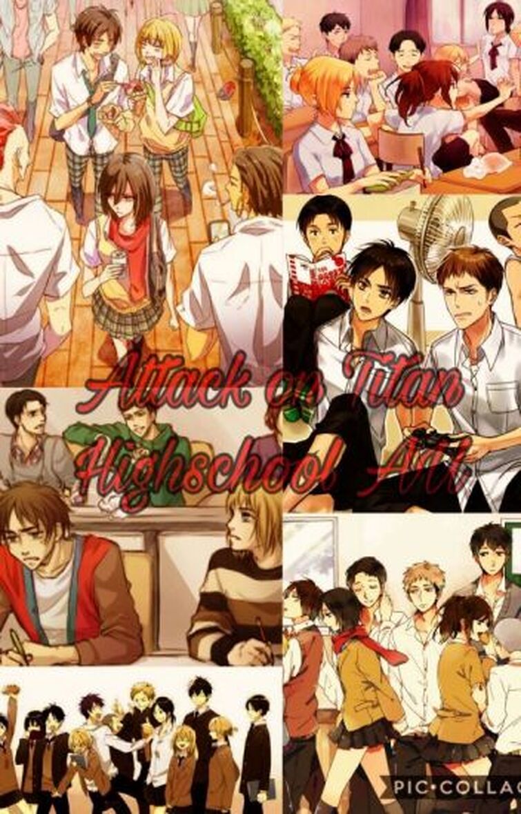 Attack On Titan High School Manga attack on titan high school au anime/manga | Fandom
