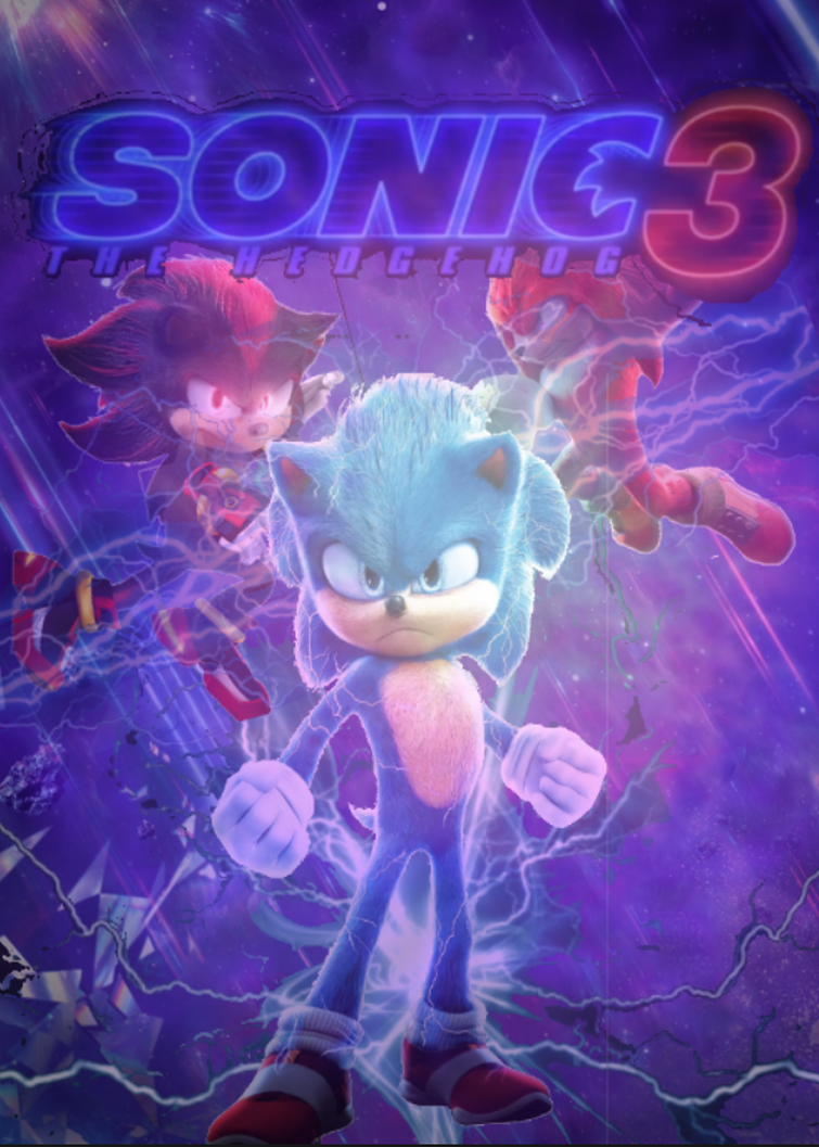 Sonic Movie 3 Posters I Made in Picsart #1