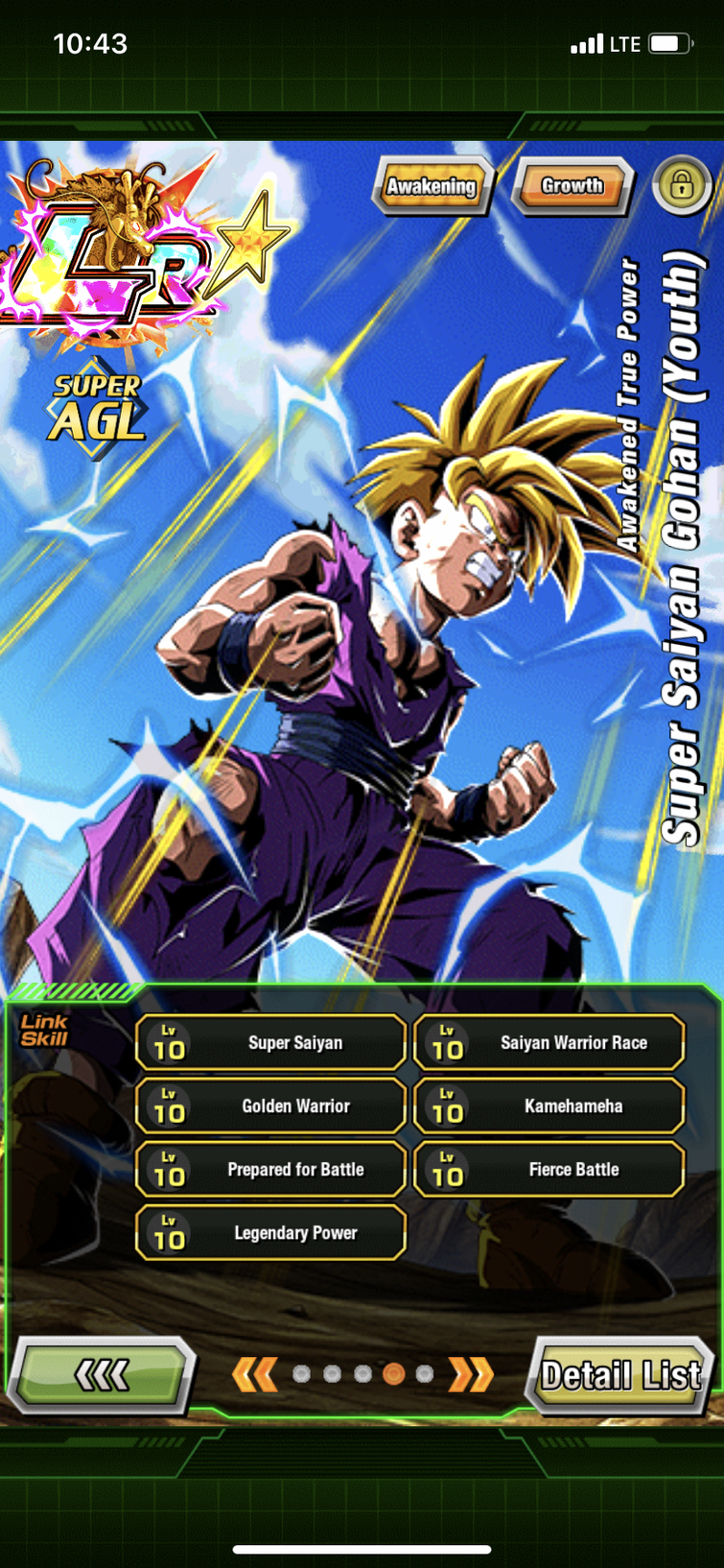 Level 10 links agl LR Gohan Fandom