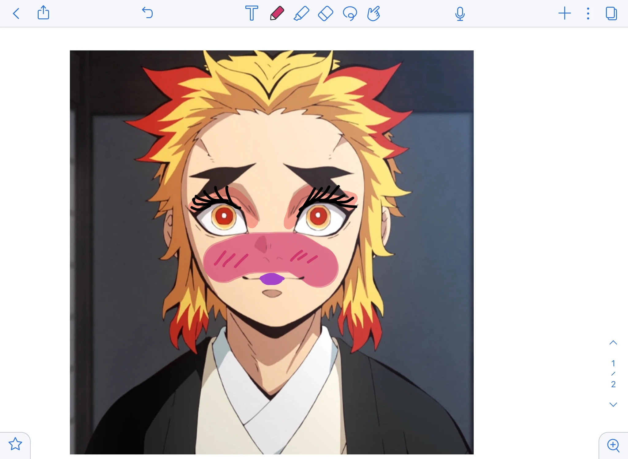 Senjuro with makeup | Fandom