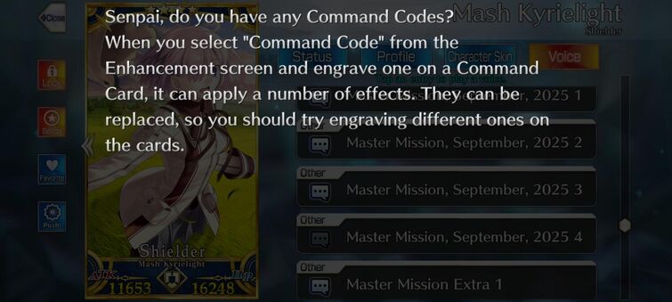 Mash Understand How Command Codes Work | Fandom