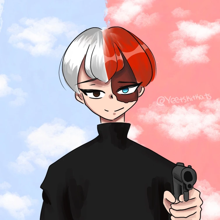 When someone gives Todoroki warm soba C Fandom