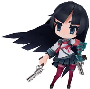 Female Samurai Trickster Sprite