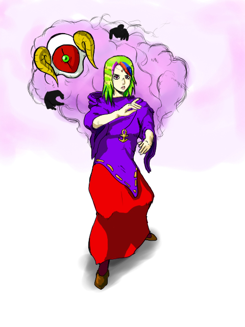 Jojo Bizarre Adventure 7th Stand User Stands, Transparent - Space Oddity Jojo  Stand, HD Png Download - vhv