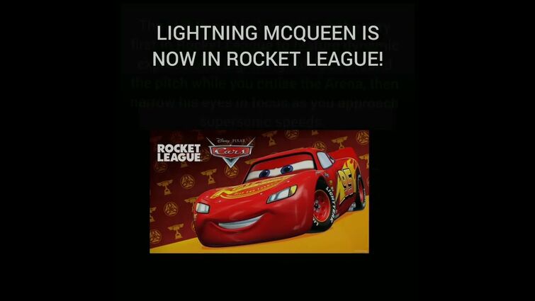 LIGHTNING MCQUEEN In @RocketLeague! 🚗⚡
