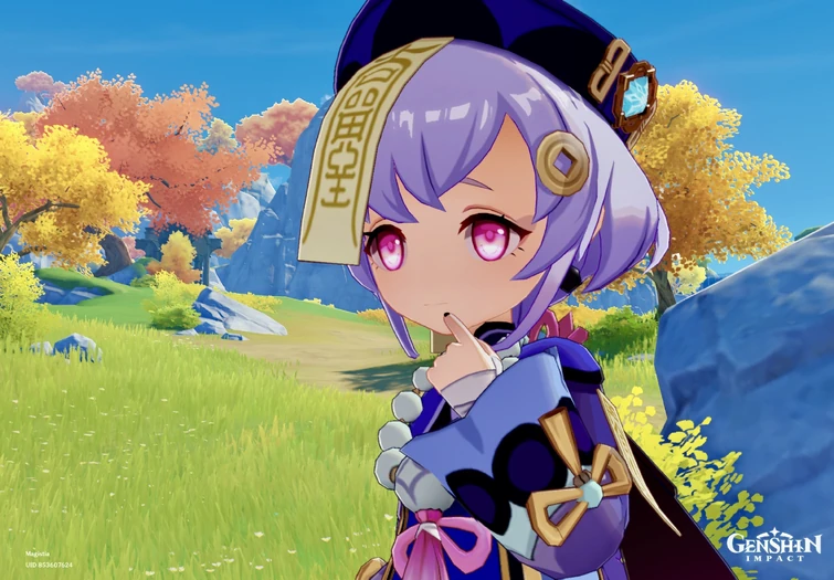 "I can't remember..." Hi from my latest, one of my cutest pull Qiqi! 🧟