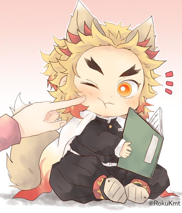 Some Fox/Cat Rengoku images | Fandom