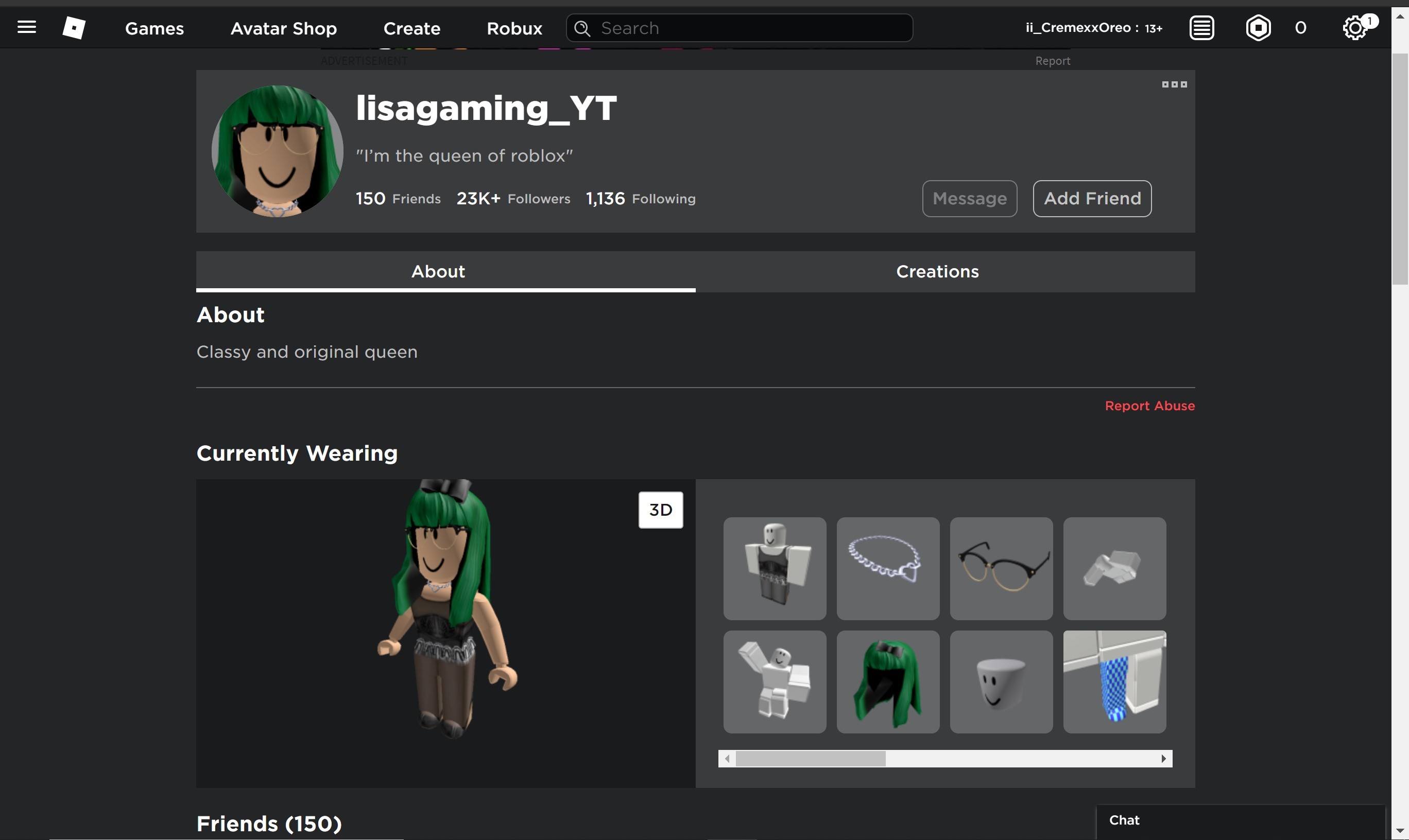 is it just me or is lisa gaming roblox just painfully cringe | Fandom