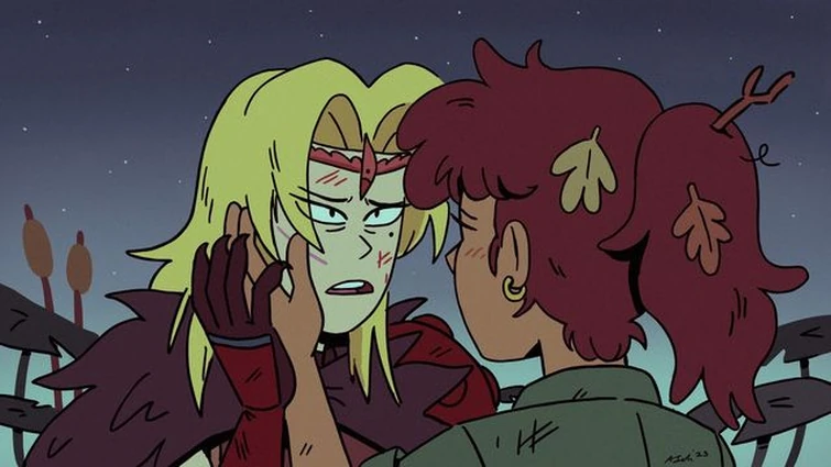 Alex Johnston on Instagram: ""I've missed you so much..." #amphibia #amphibiafanart #sashanne #art #digitalart #amphibiasasha #amphibiaanne #sashawaybright #anneboonchuy #disney #fanart #instaart #instaartists #instaartist"