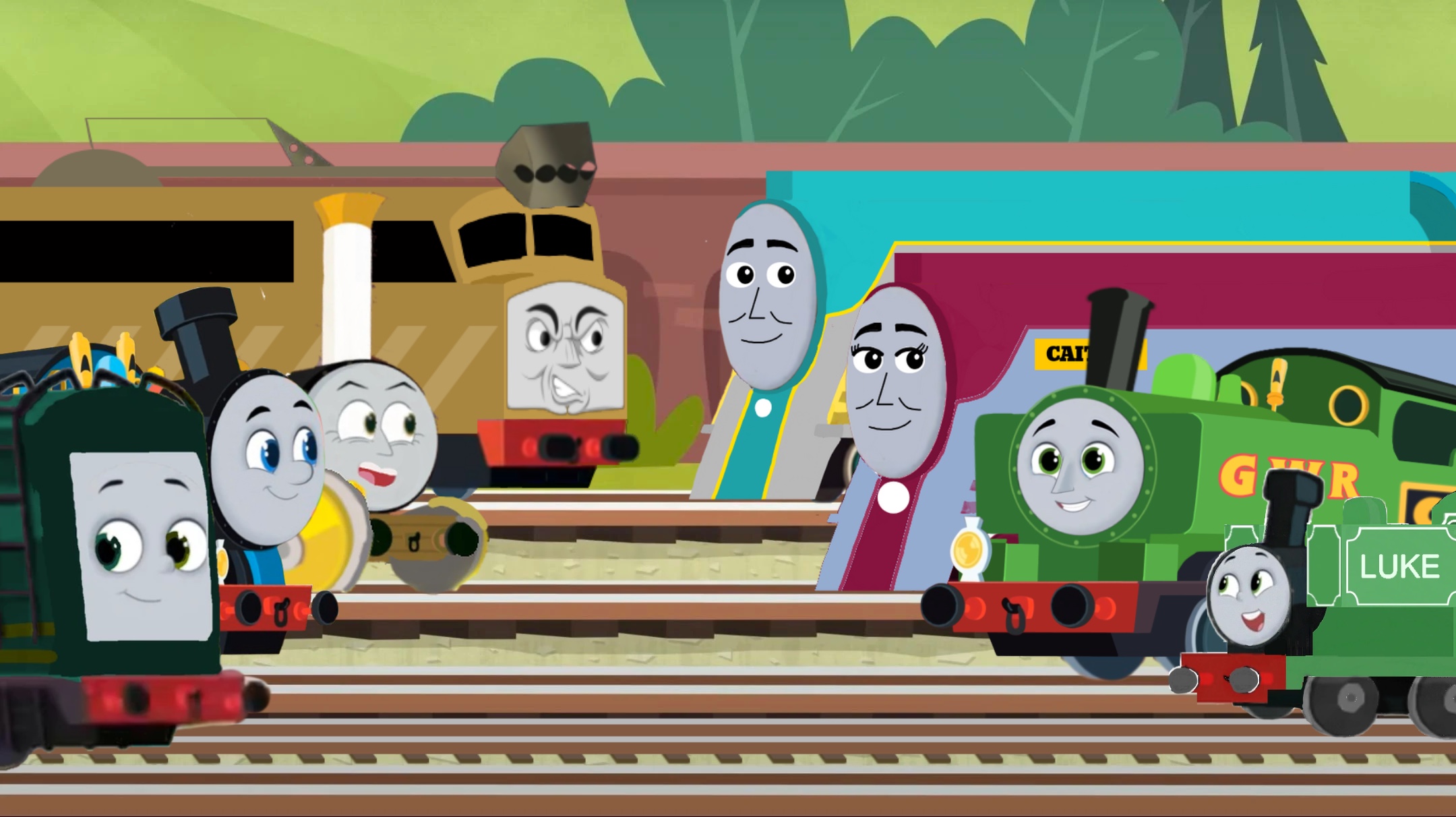 Original T&F Promos in AEG 5 Fandom