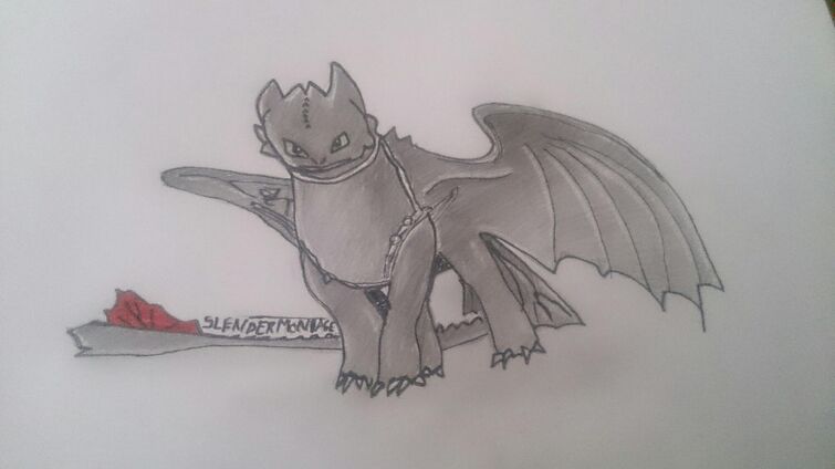 how to train your dragon toothless drawing